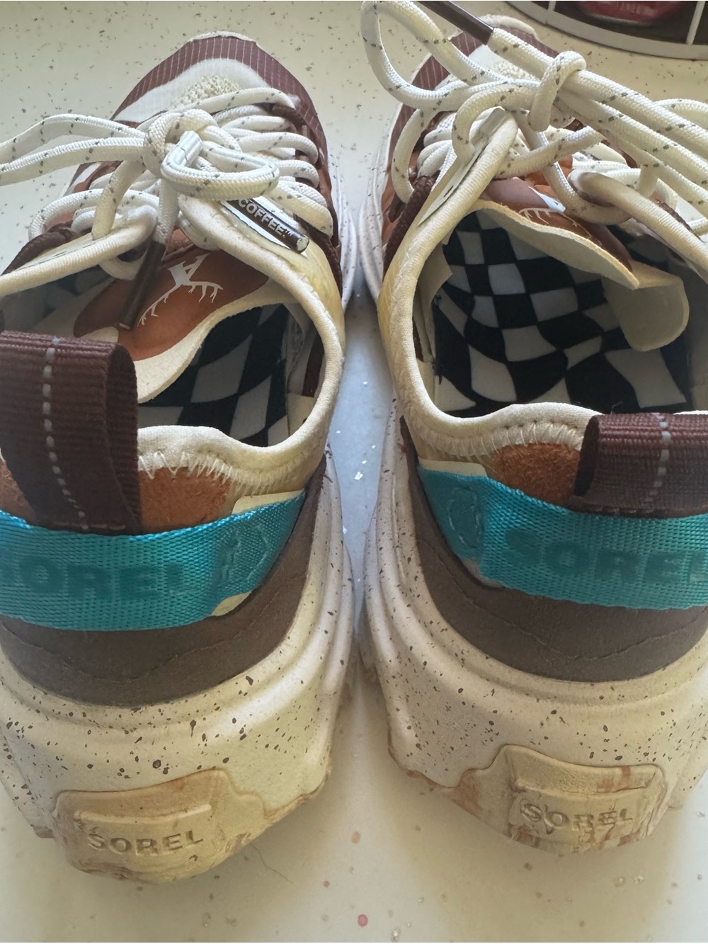 Alfred X Sorel Kinetic Breakthrough Lace But Coffee First Sneakers - Picture 5 of 6